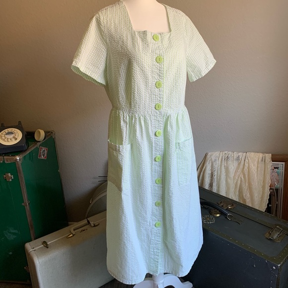 Vintage Cottage Core Midi Summer Dress - Picture 4 of 11
